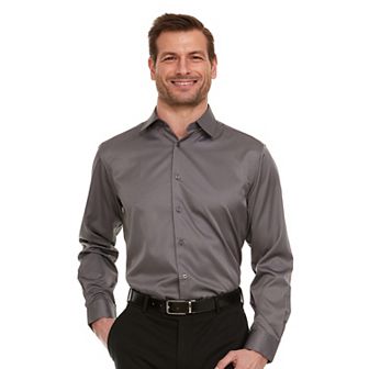 Men's Geoffrey Beene Slim-Fit Sateen Stretch Dress Shirt