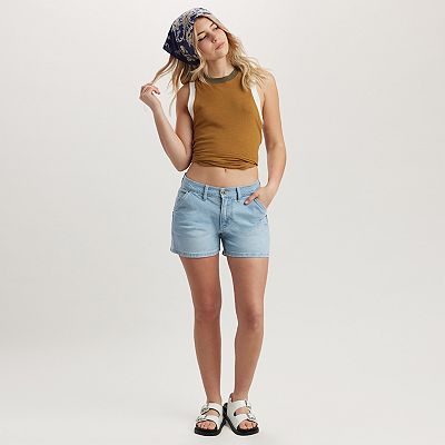 Juniors Unionbay Denim Utility Carpenter Shorts