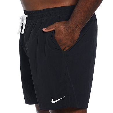 Big & Tall Nike Solid Icon 7-in. Volley Swim Trunks