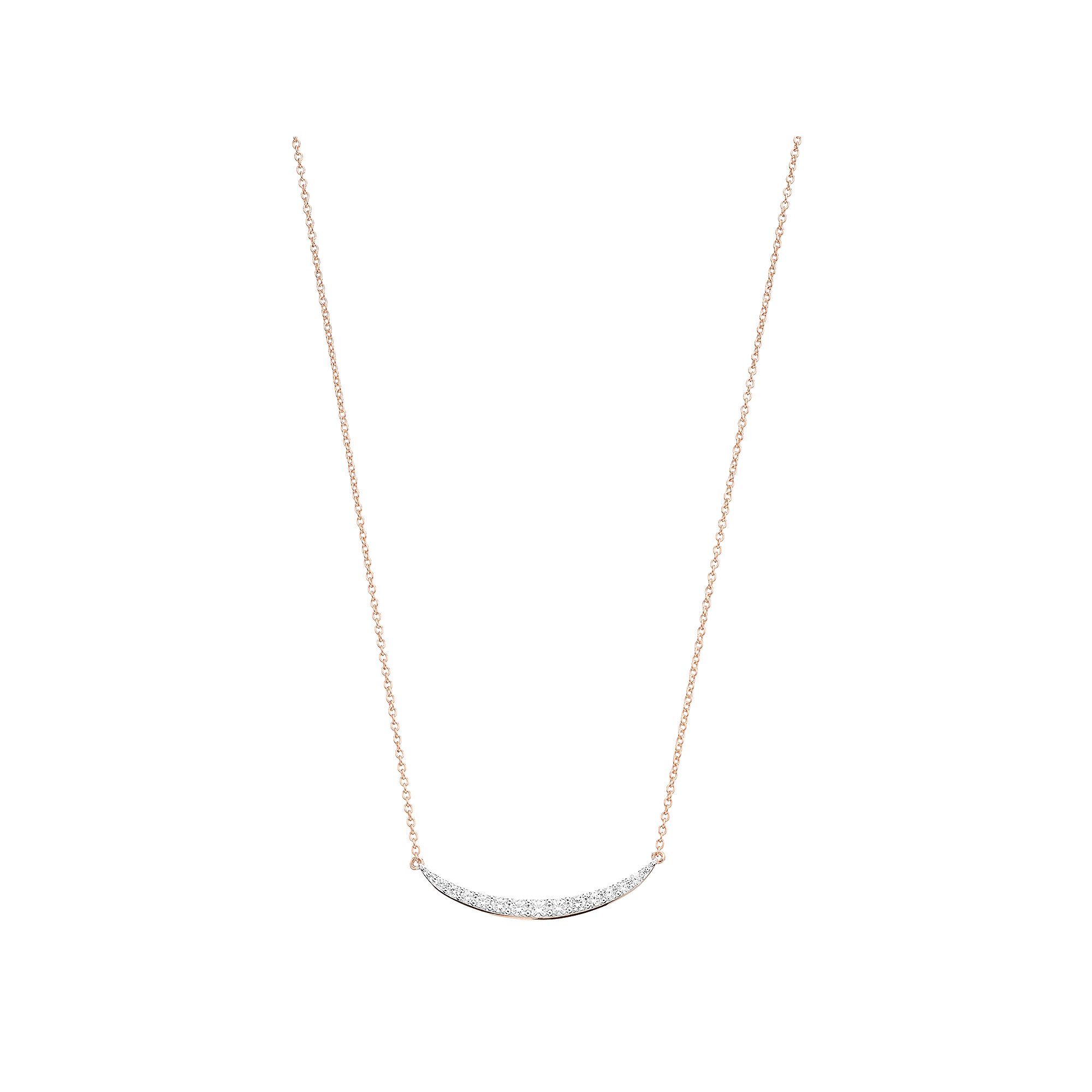 Diamond Brilliance 1/4 Carat T.W. Lab-Created Diamond Smile Link Necklace,