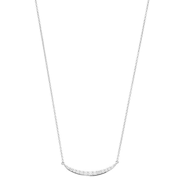 Diamond Brilliance 1/4 Carat T.W. Lab-Created Diamond Smile Link Necklace