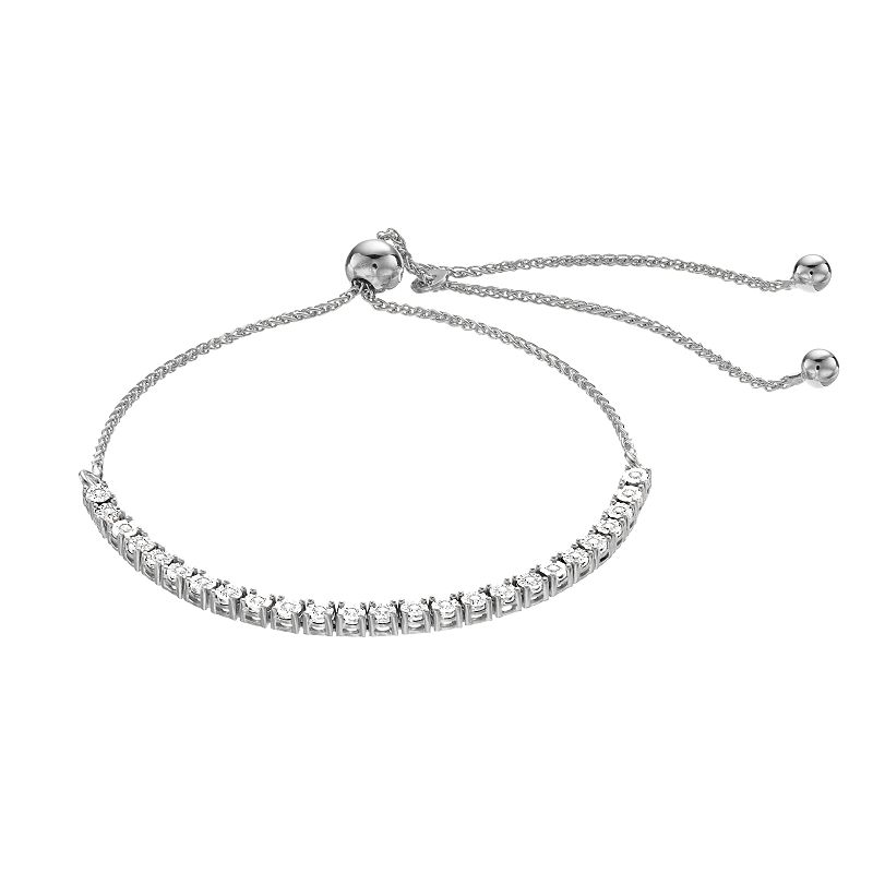 Sterling silver diamond deals tennis bracelet kohls