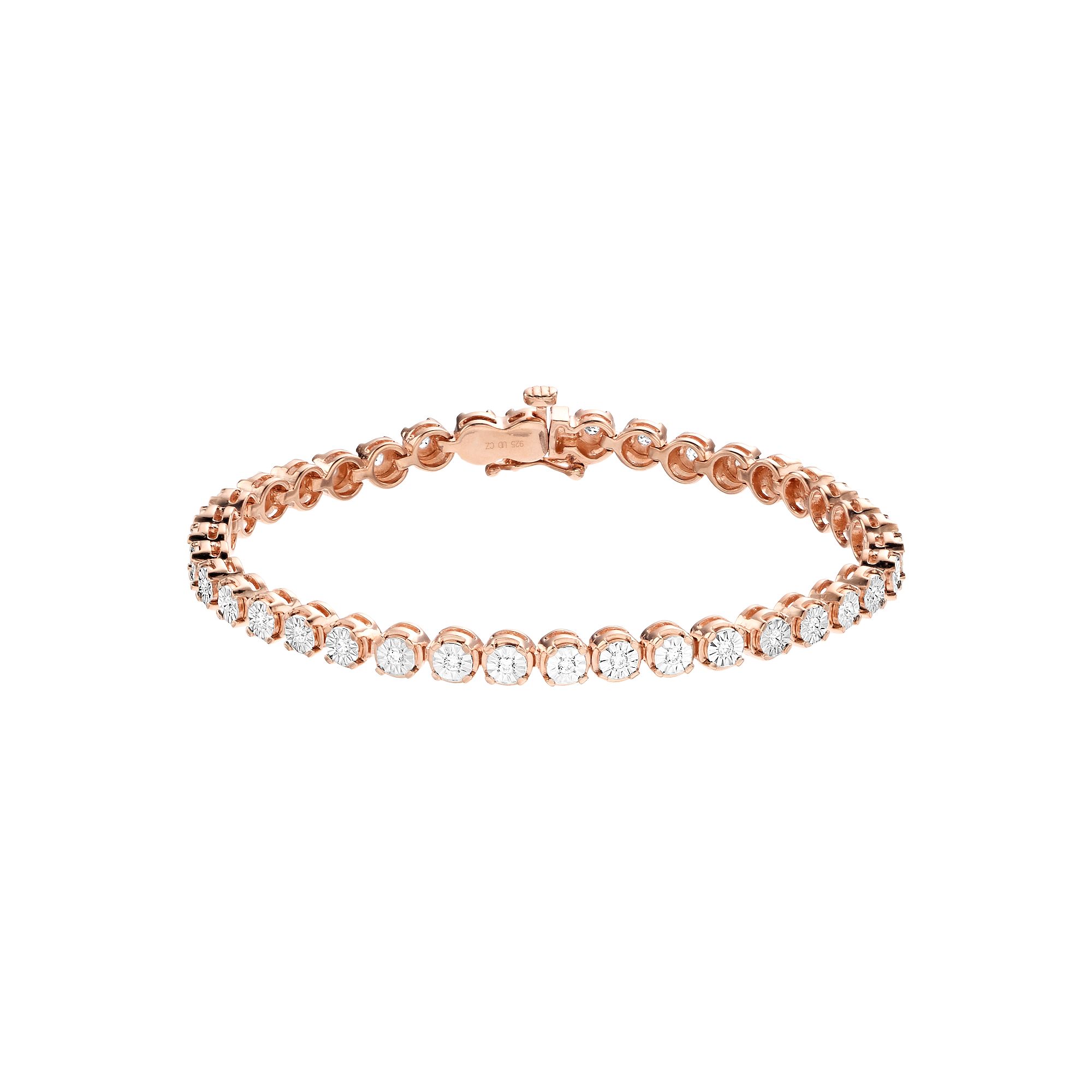 Diamond Brilliance 1/2 Carat T.W. Lab-Created Diamond Bracelet, Womens, S