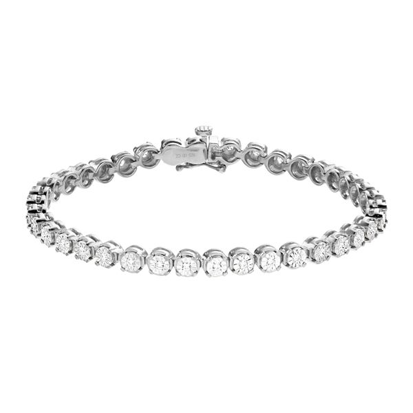 Diamond Brilliance 1/2 Carat T.W. Lab-Created Diamond Bracelet