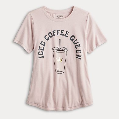Missy Iced Coffee Queen Graphic Tee