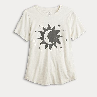 Missy Whimsical Moon & Sun Graphic Tee