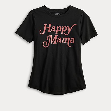 Missy Happy Mama Graphic Tee