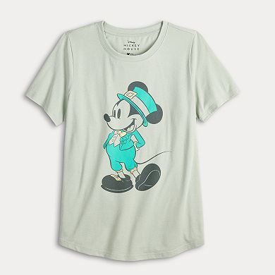 Disney's Mickey Mouse Missy St. Patrick's Day Graphic Tee
