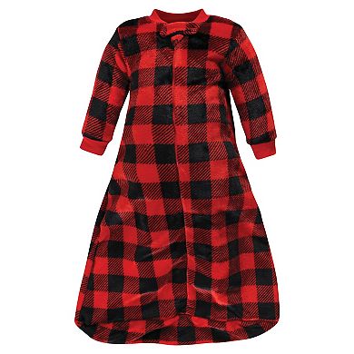 Unisex Baby Plush Long-Sleeve Sleeping Bag, Sack, Wearable Blanket, Christmas Tree Truck, 0-9 Months