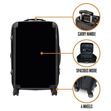 Rocksax AC/DC  - Large Suitcase - Back In Black Luggage