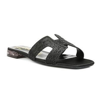 London Rag Big Money Low Stack Women's Heel Sandals
