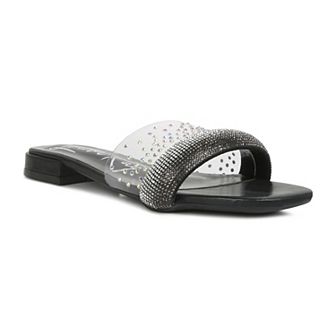 London Rag Old Flame Low Strack Women's Heel Sandals