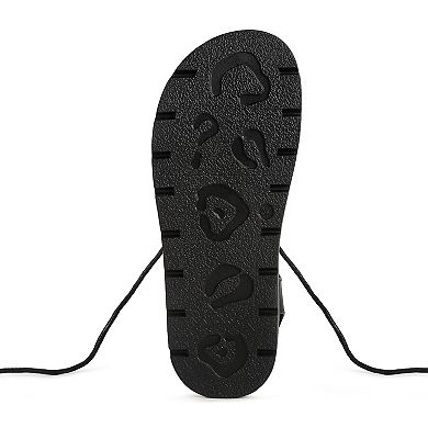 London Rag Dylan Faux Leather Women's Gladiator Sandals