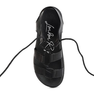 London Rag Dylan Faux Leather Women's Gladiator Sandals