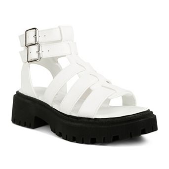 London Rag Dewey Double Buckle Women's Chunky Sandals