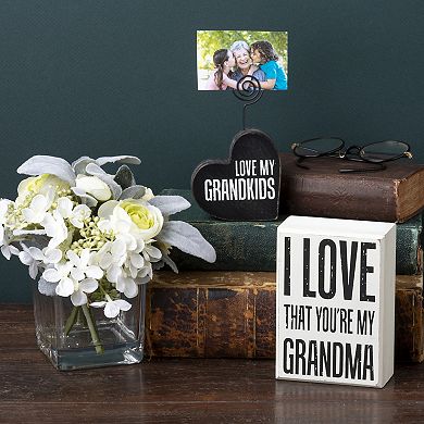 By Kathy Grandma Photo Block 2-piece Set