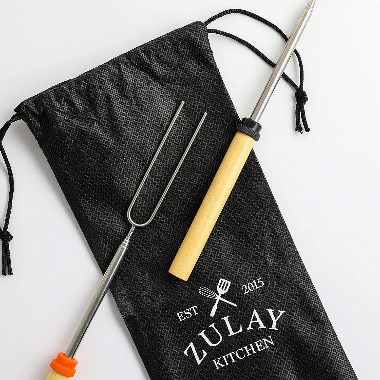 Zulay Kitchen Marshmallow Roasting Sticks