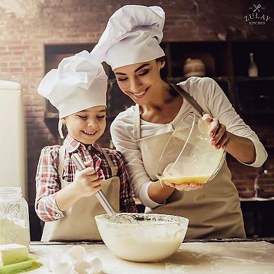 Zulay Kitchen Large Stainless Steel Danish Whisk