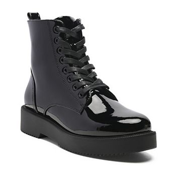 London Rag Rubble Women's Combat Boots