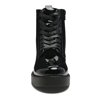 London Rag Rubble Women's Combat Boots