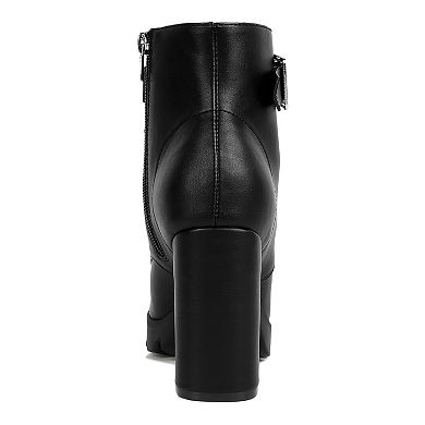London Rag Grahams Women's Heeled Ankle Boots