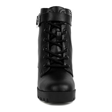 London Rag Grahams Women's Heeled Ankle Boots