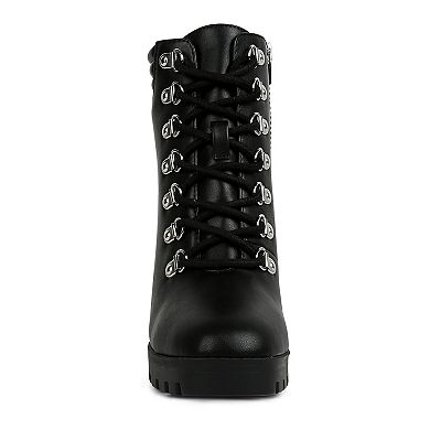 London Rag Hamiltons Women's Heeled Ankle Boots
