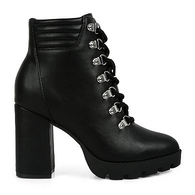 London Rag Hamiltons Women's Heeled Ankle Boots