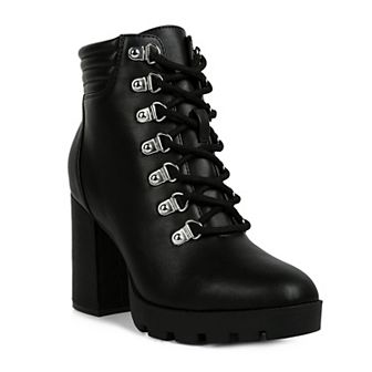 London Rag Hamiltons Women's Heeled Ankle Boots