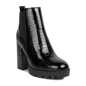 London Rag Foxy Women's Heeled Chelsea Boots