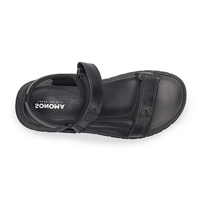 Sonoma Black and Gray Men\'s Outdoor Water Sandals 6591841_Brown?wid=400&hei=400&  main image 3