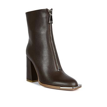 London Rag Flower Blade Women's Heeled Ankle Boots