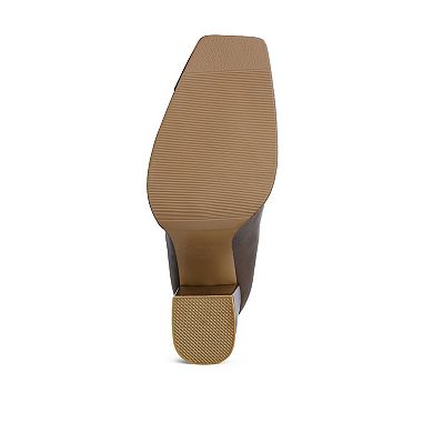 London Rag Flower Blade Women's Heeled Ankle Boots