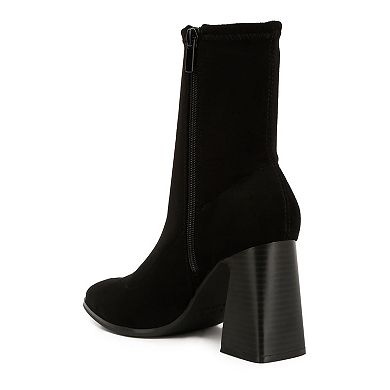 London Rag Candid Women's Flared Heel Boots