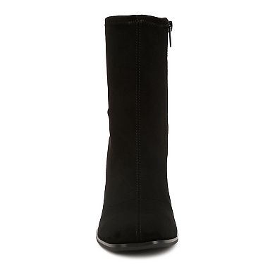 London Rag Candid Women's Flared Heel Boots