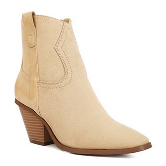 London Rag Elettra Women's Cowboy Ankle Boots