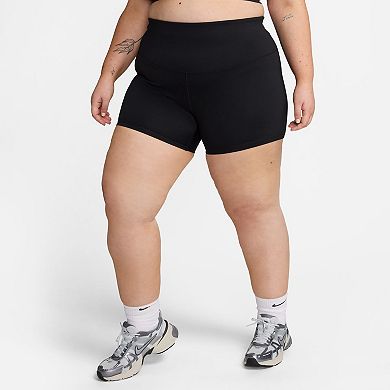 Plus Size Nike One Dri-FIT High-Waisted 5" Biker Shorts