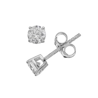 Diamond Brilliance 14k Gold 1/2 Carat T.W. Lab-Grown Diamond Stud Earrings