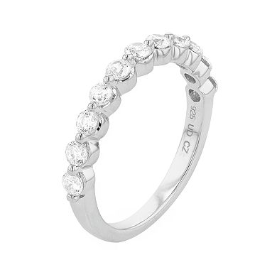 Diamond Brilliance 14k Gold 3/4 Carat T.W. Lab-Grown Diamond Floating Wedding Band