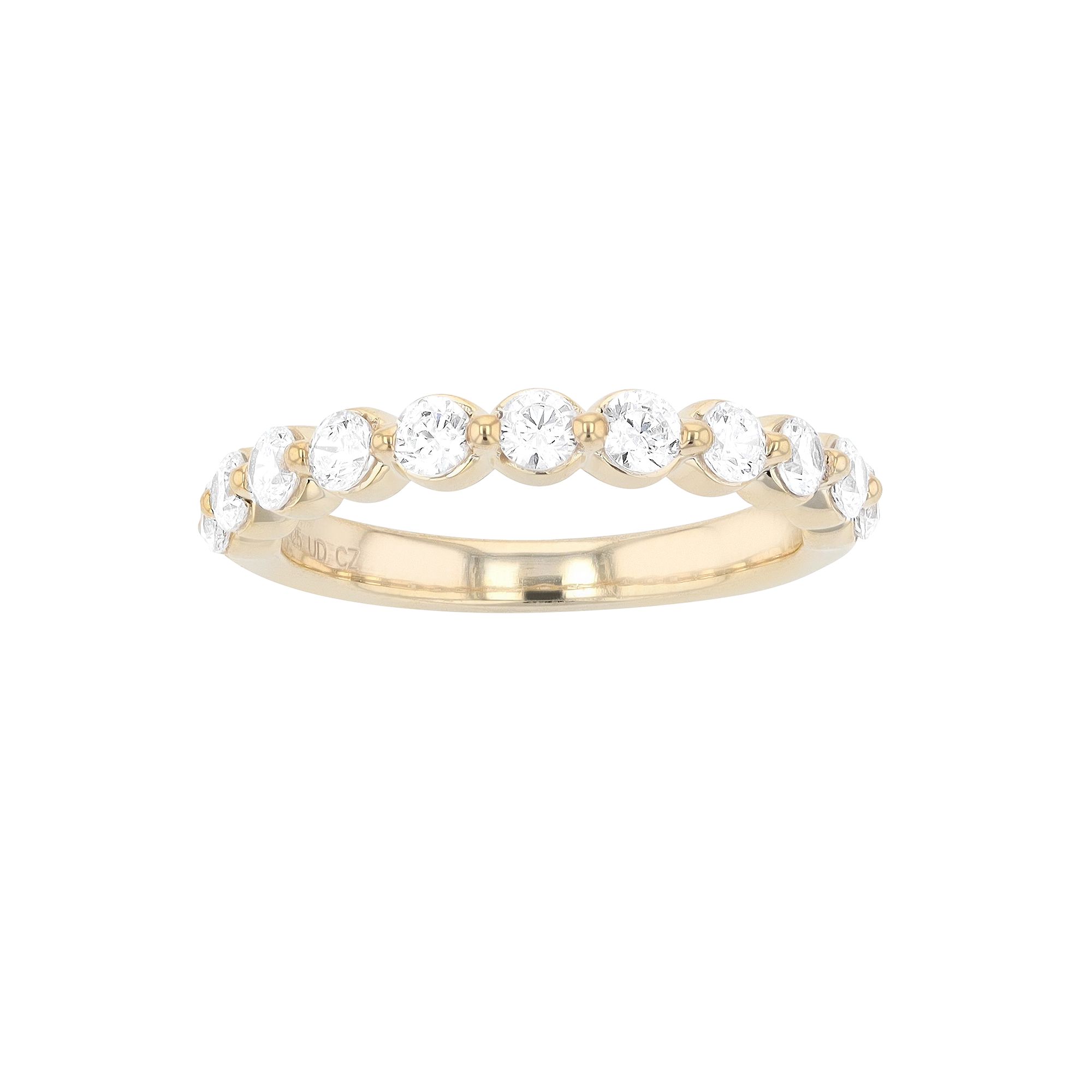 Diamond Brilliance 14K Gold 1 Carat T.W. Lab-Grown Diamond Floating Wedding