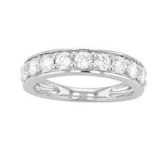 Diamond Brilliance 14k Gold 1 Carat T.W. Lab-Created Diamond Round Wedding Band