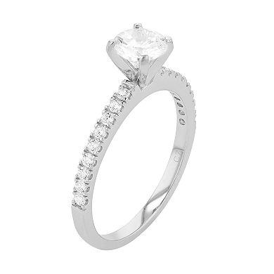 Diamond Brilliance 14k Gold 1 Carat T.W. Lab-Created Diamond Engagement Ring