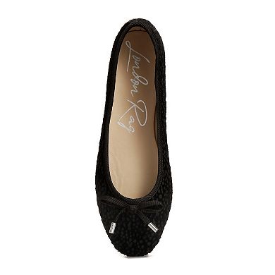 London Rag Ziggy Women's Animal Print Ballerina Flats