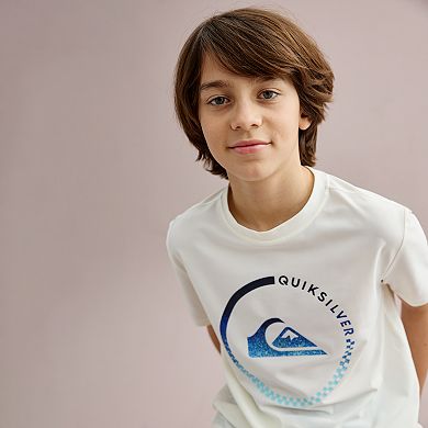 Boys 8-20 Quiksilver UPF 50 Surf Logo Graphic Tee