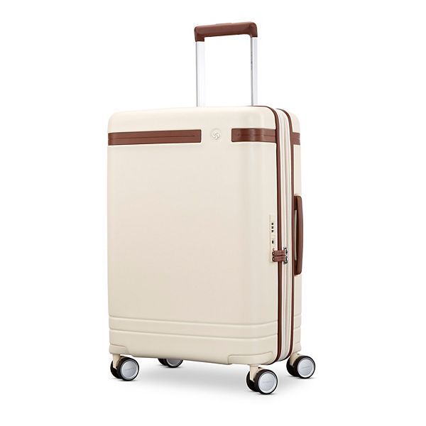 Samsonite Virtuosa 21-Inch Carry-On Hardside Spinner Luggage - Off White