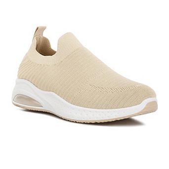 London Rag Jafna Women's Knitted Slip-On Sneakers