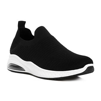 London Rag Jafna Women's Knitted Slip-On Sneakers