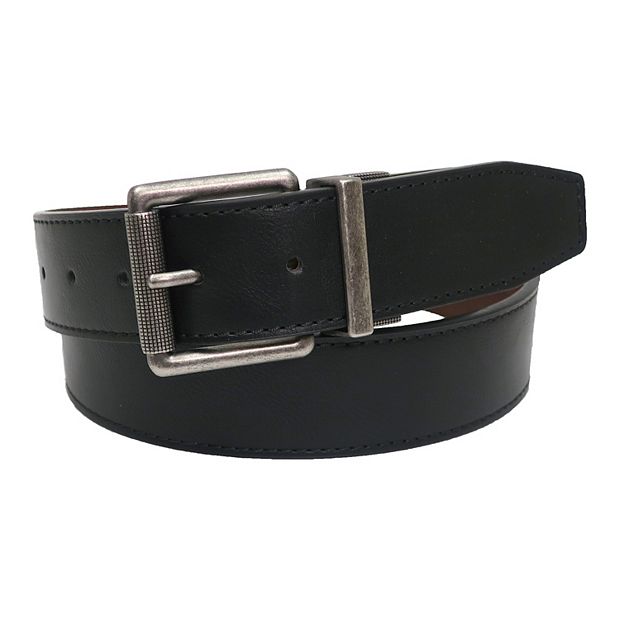 Smith's Workwear Men's Reversible Leather Belt
