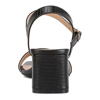 London Rag Keeyana Women's Block Heel Sandals