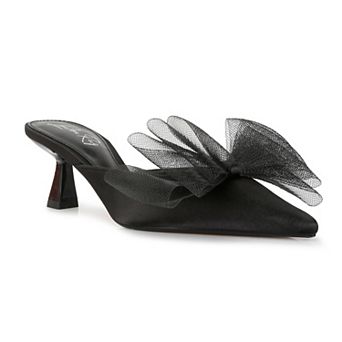 London Rag Asma Organza Women's Heeled Mules